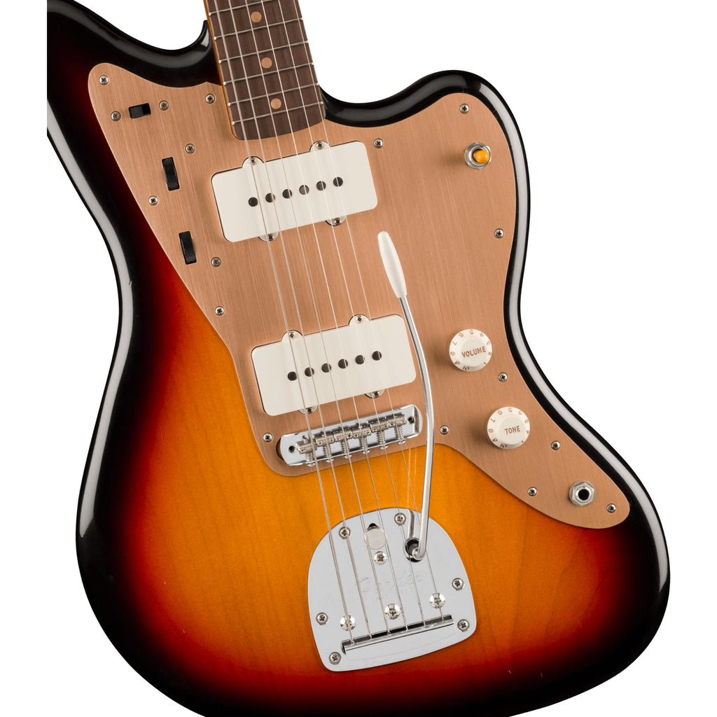Fender Vintera II Road Worn 50s Jazzmaster Guitar w/ Hardshell Case - 3-Color Sunburst
