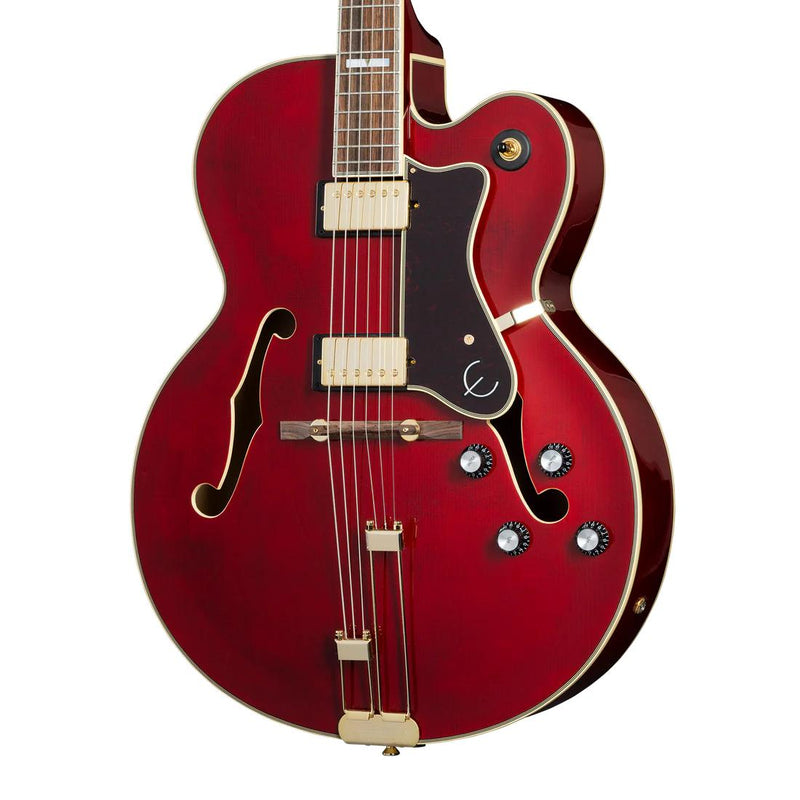 Epiphone Broadway Hollowbody Guitar w/ Gig Bag - Wine Red