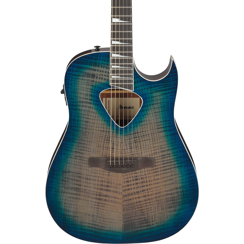 Ibanez ALT50FA Acoustic-Electric Guitar - Blue Doom Burst High Gloss