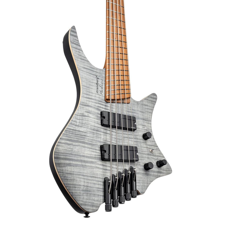 Strandberg Boden Standard 5 Multi-Scale 5-String Headless Bass w/ Gig Bag - Charcoal