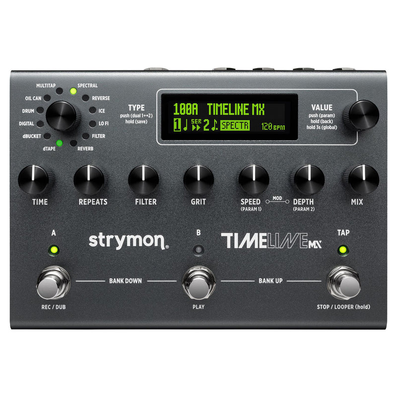 Strymon Timeline MX Next Generation Multi-Delay Workstation