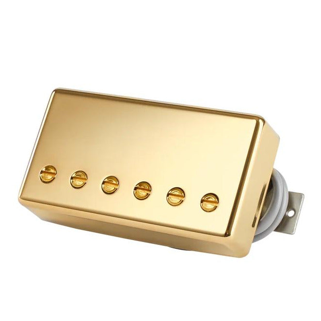 Gibson 498T Hot Alnico 5 Treble 4-Conductor Potted 14.2k Bridge Humbucker Pickup - Gold