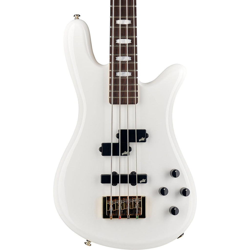 Spector Icon NS 2 Bolt-On 4-String Bass w/ Aguilar Pickups - White Gloss