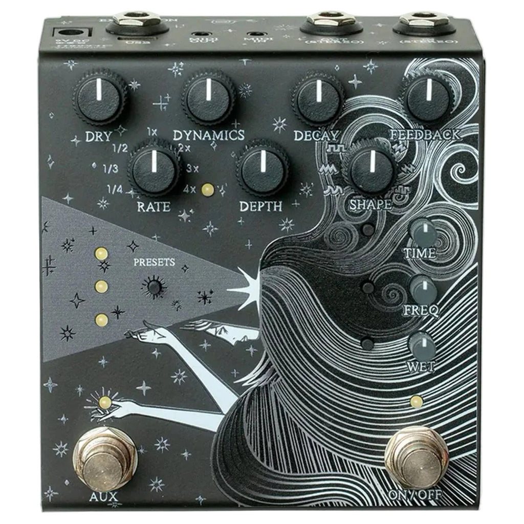 Old Blood Noise Endeavors Sunlight Stereo Dynamic Reverb Pedal - Black