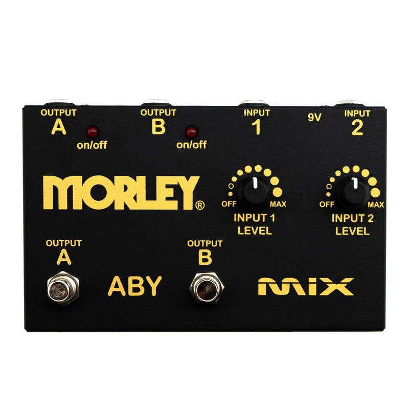 Morley ABY Mix Gold Selector/Combiner Mixer & Switching Pedal
