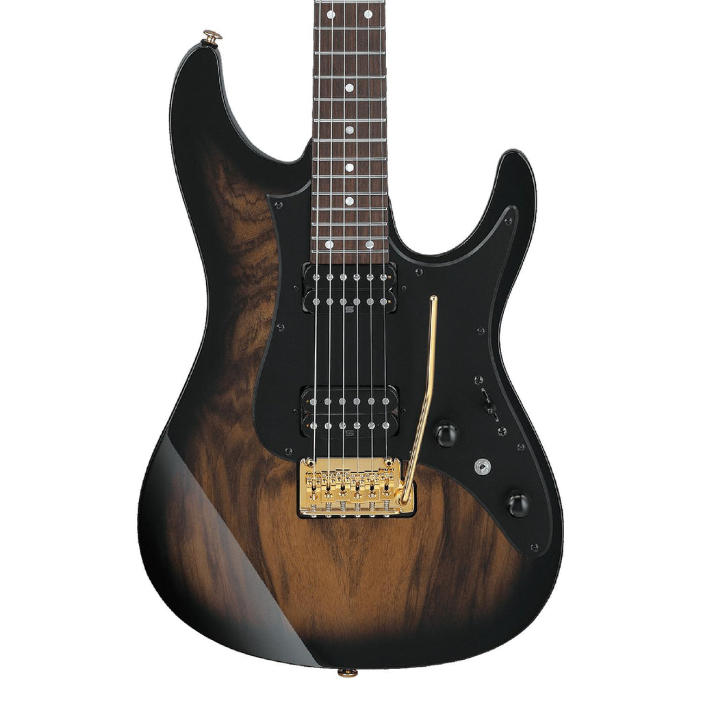 Ibanez AZ41P1EW Premium Guitar w/ Seymour Duncan Pickups & Gig Bag - Natural Gray Burst