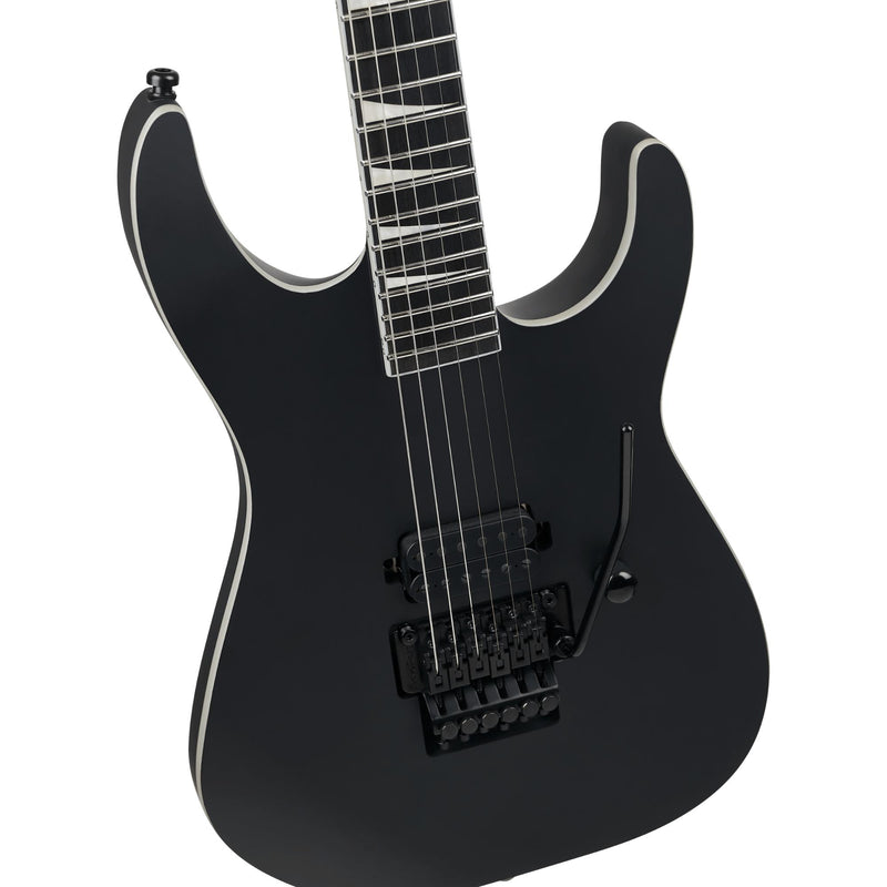 Jackson Pro Plus Pure Metal Limited Edition Soloist SL1A Guitar w/ Bare Knuckles Pickup & Gig Bag - Satin Black