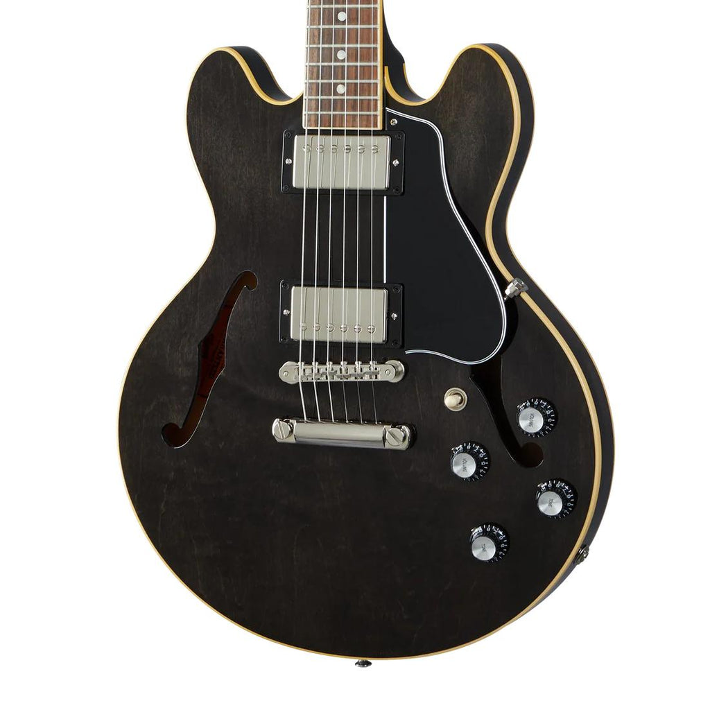 Gibson ES-339 Semi-Hollow Guitar w/ Hardshell Case - Transparent Ebony