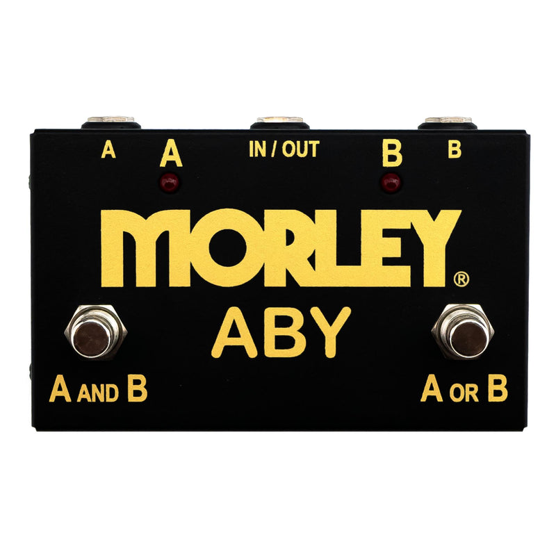 Morley Gold Series ABY 2-button Switcher/Combiner Pedal