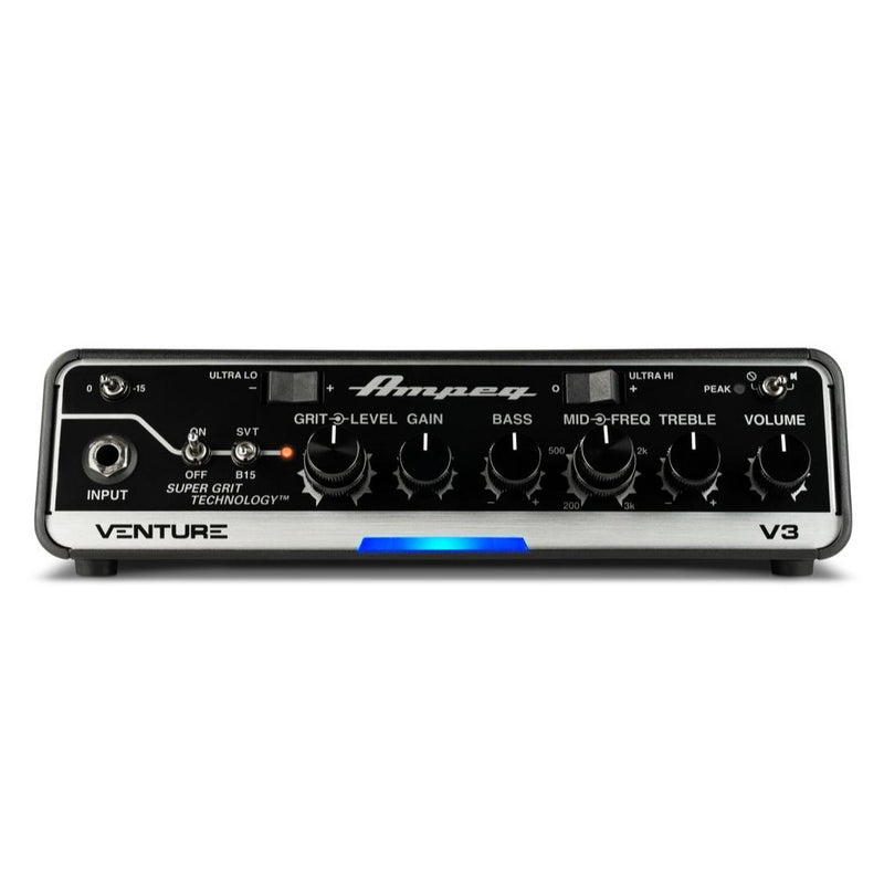 Ampeg Venture V3 300 Watt Solid State Bass Amplifier Head