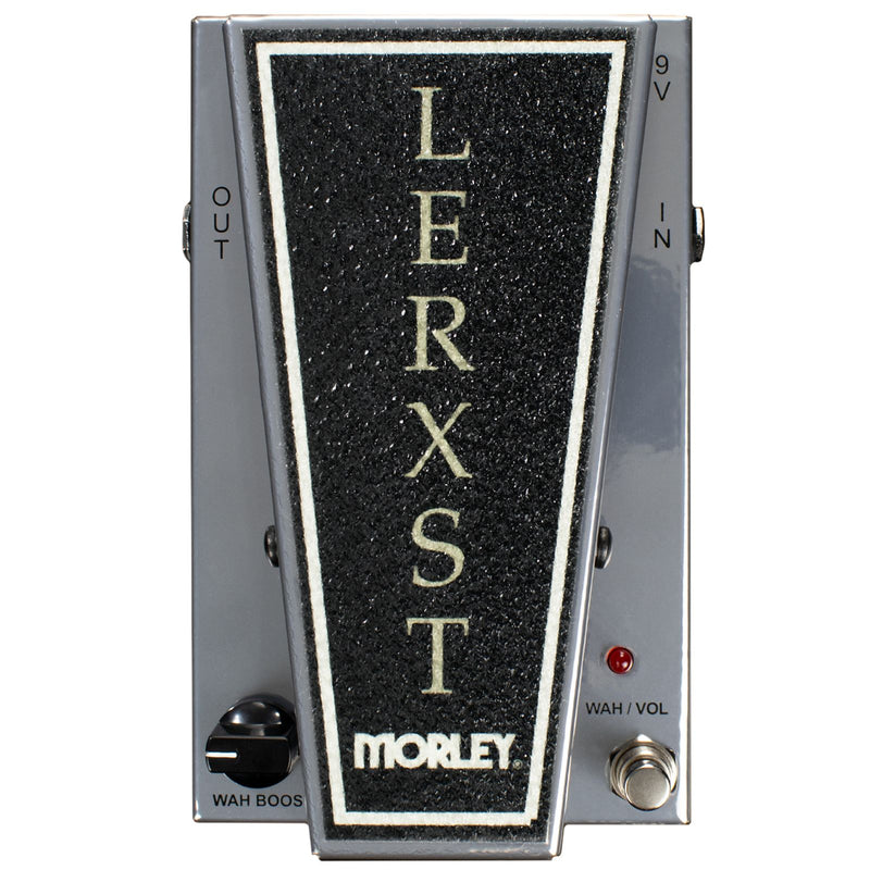 Lerxst ATWAS All The World’s A Stage Wah / Volume Pedal w/ Hand-Signed Backstage Laminate - Chrome