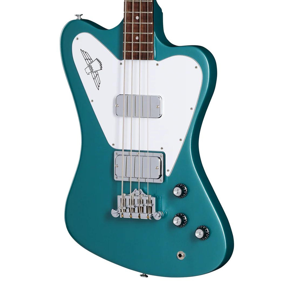 Gibson Non-Reverse Thunderbird 4-String Bass w/ Hardshell Case - Faded Pelham Blue