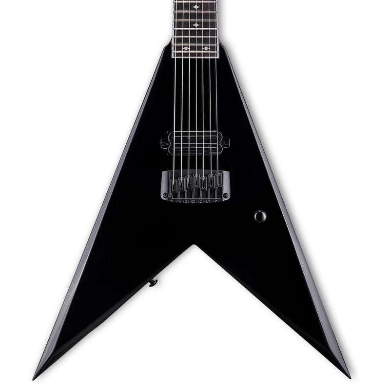LTD JS-7 Jack Simmons Signature 7-string Baritone Guitar w/ Hardshell Case - Black