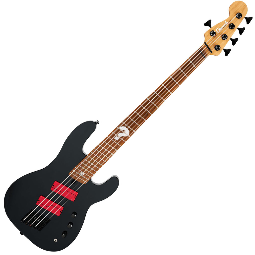 Charvel Sleep Token iii Signature Pro-Mod San Dimas Bass V w/Caramelized Maple Fingerboard - Black
