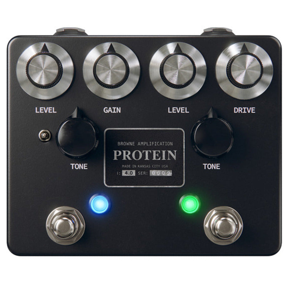 Browne Amplification Protein V4 Dual Overdrive Pedal - Black