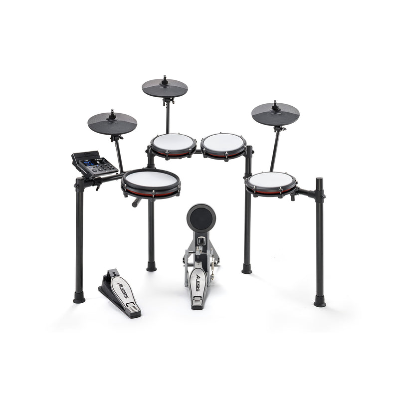 Alesis Nitro Max Eight Piece Electronic Drum Kit w/ Mesh Heads and Bluetooth