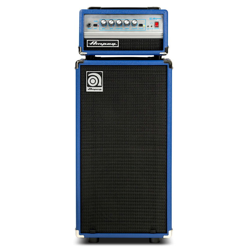 Ampeg SVT Micro VR SVT210AV Classic Bass Amp Stack - Limited Edition Blue Tolex