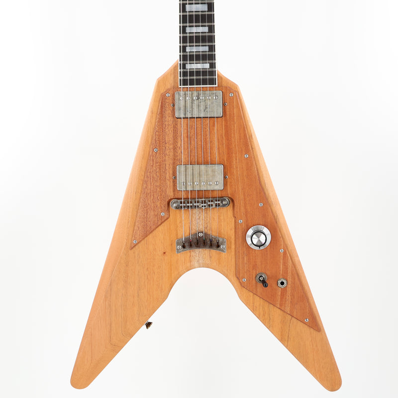 Dunable USA Custom Shop Asteroid Natural Mahogany with Block Inlays