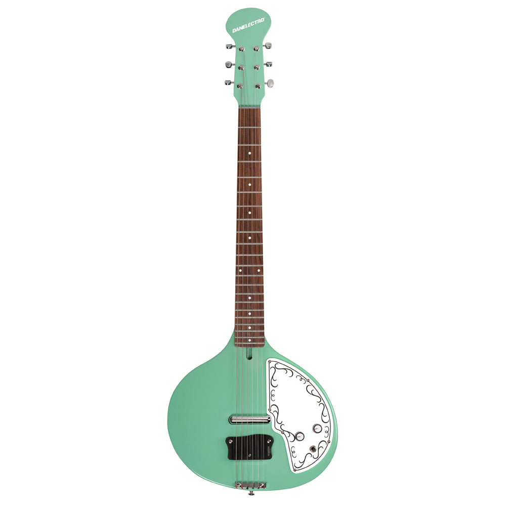 Danelectro Baby Sitar Electric Guitar - Aqua