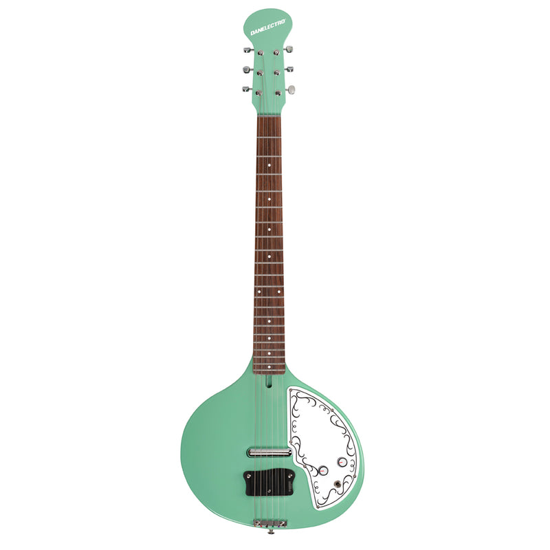 Danelectro Baby Sitar Electric Guitar - Aqua