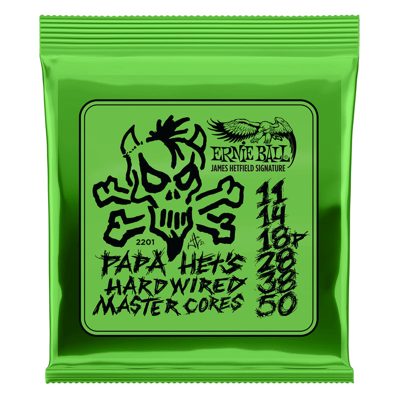 Ernie Ball James Hetfield Papa Het's Hardwired Master Cores Signature Strings 11-50 Gauge