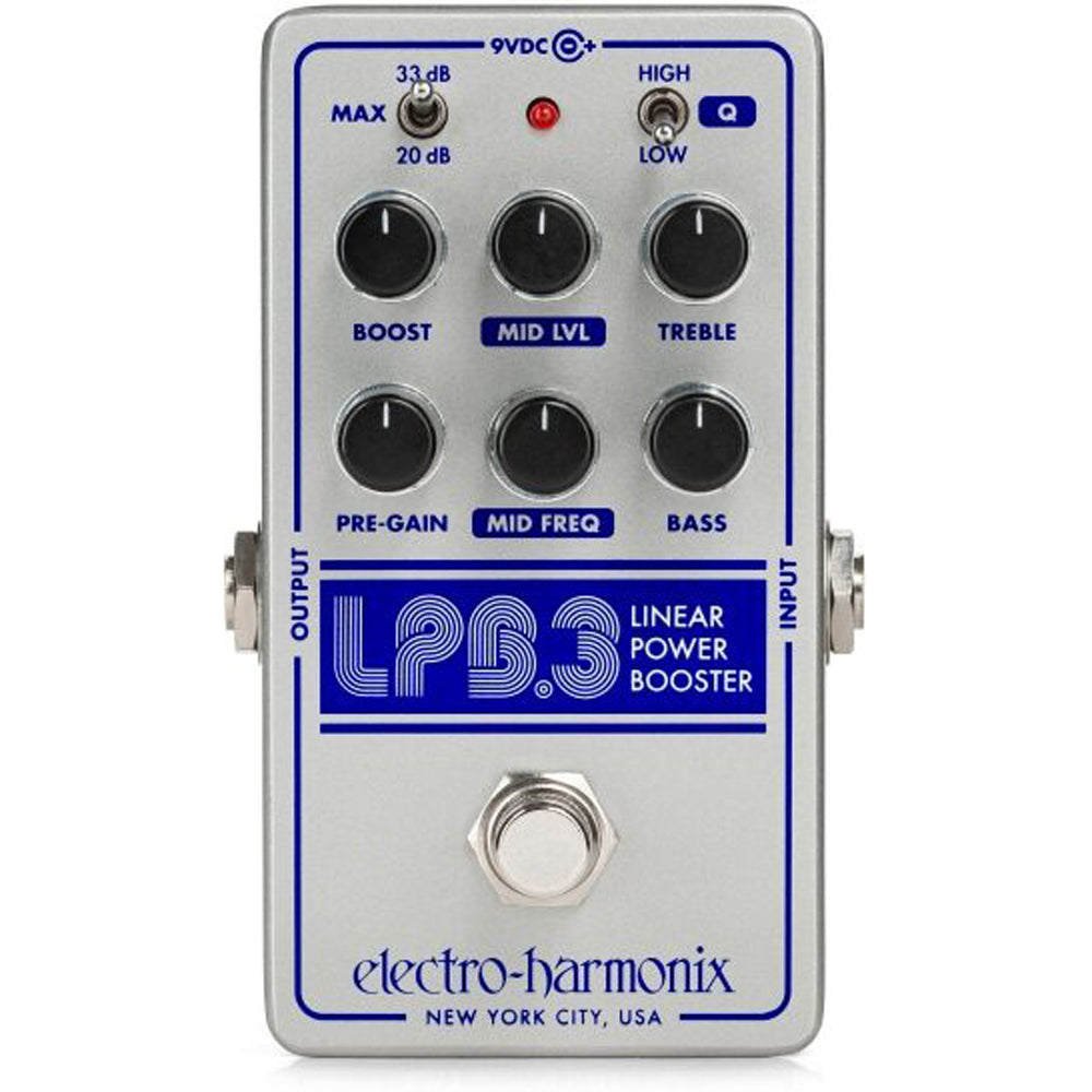 Electro-Harmonix LPB-3 Linear Power Booster & EQ Pedal