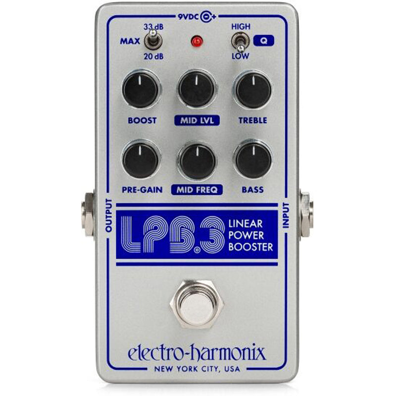 Electro-Harmonix LPB-3 Linear Power Booster & EQ Pedal