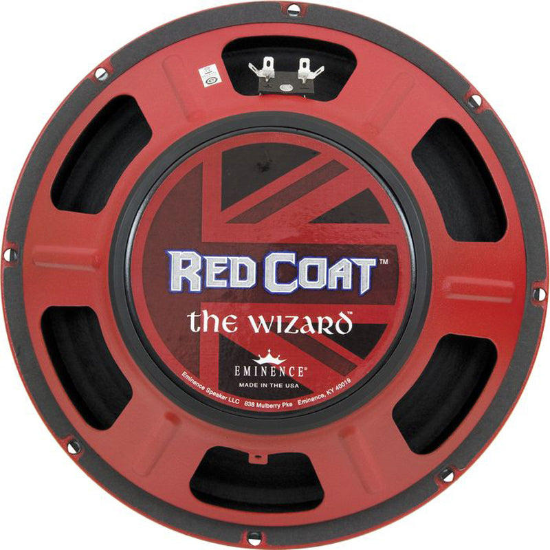 Eminence Redcoat Series The Wizard, 8 ohm, 12" Guitar Replacement Speaker