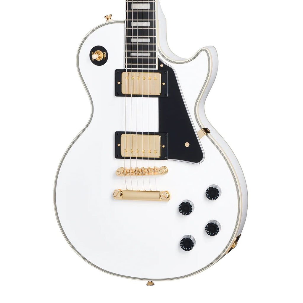 Epiphone Les Paul Custom Guitar w/ Premium Gig Bag - Alpine White