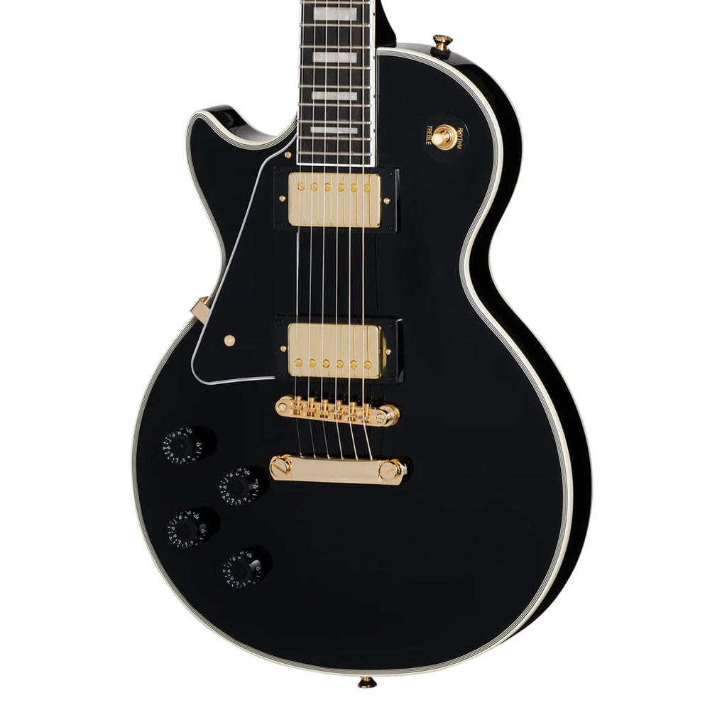 Epiphone Les Paul Custom Left-Handed Guitar w/ Premium Gig Bag - Ebony