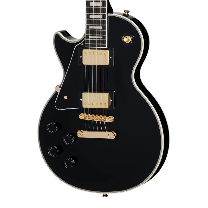 Epiphone Les Paul Custom Left-Handed Guitar w/ Premium Gig Bag - Ebony
