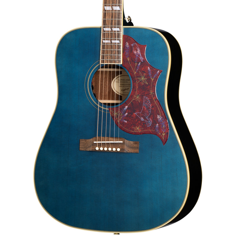 Epiphone Miranda Lambert Signature Bluebird Acoustic-Electric Guitar w/ Fishman Electronics & Hardshell Case - Blue Bonnet