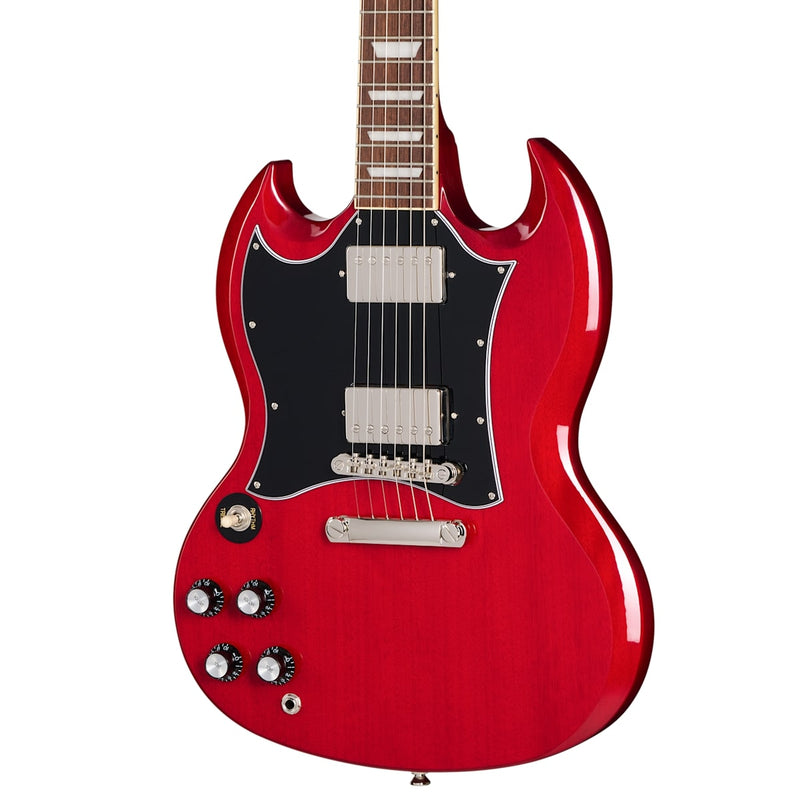 Epi SG Std LH Cherry w/Bag – Motor City Guitar