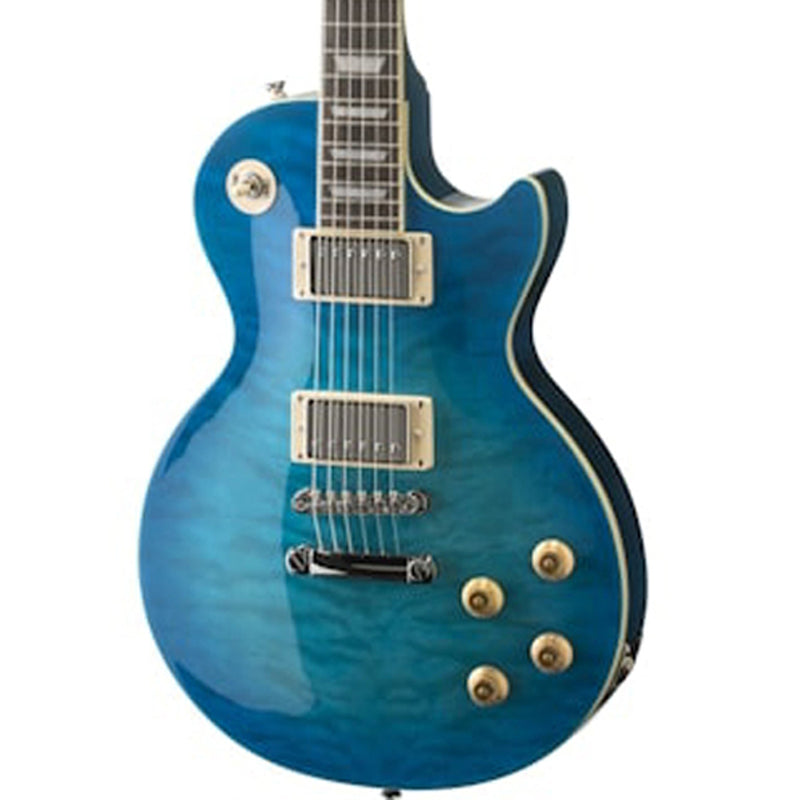 Epiphone Goryo Yuto Signature Les Paul Standard Quilt Top w/ EpiLite Case - Blue Burst