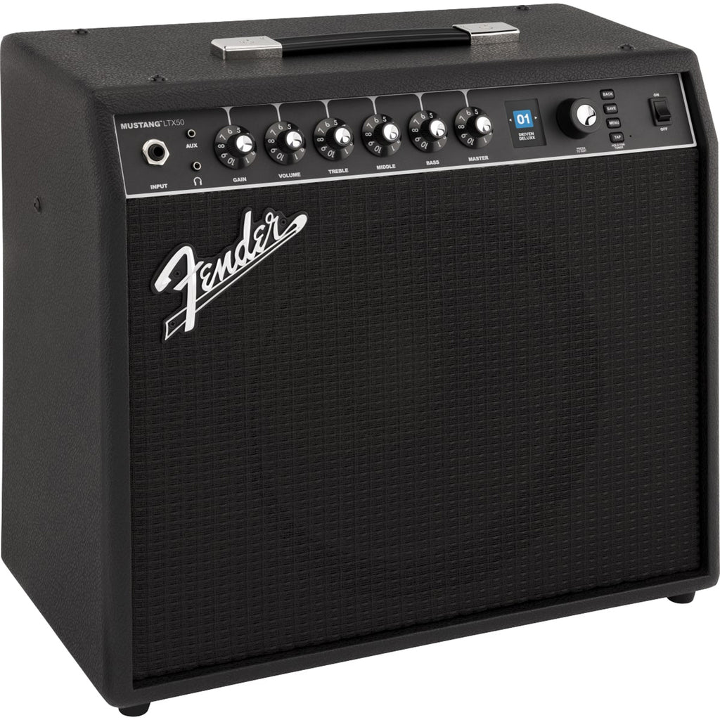 Fender Mustang LTX50 50 Watt 1x12" Guitar Combo Amplifier w/ Effects