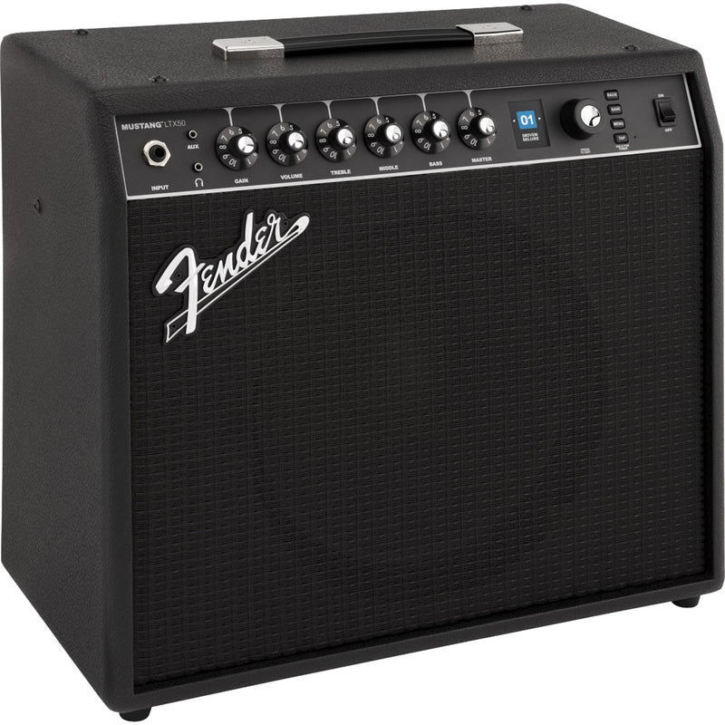 Fender Mustang LTX50 50 Watt 1x12" Guitar Combo Amplifier w/ Effects