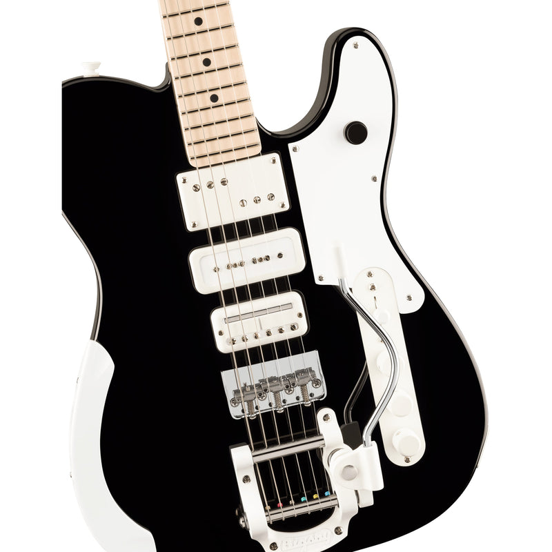 Fender Limited Edition Jack White Signature Triplecaster Maple Fingerboard w/ Hardshell Case - Black