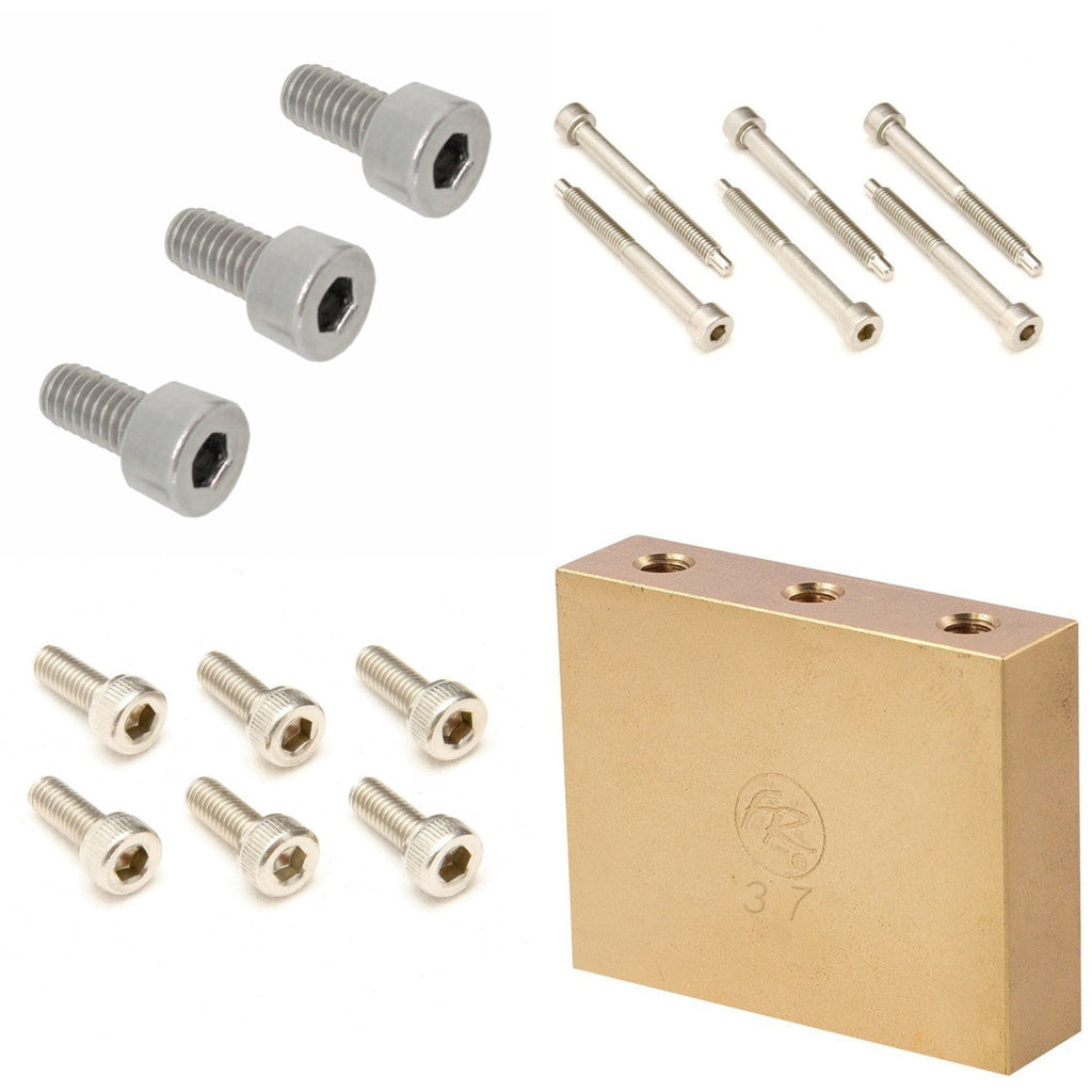 Floyd Rose Hot Rod Upgrade Kit - 6 String 37mm Fat Brass Block, Stainless Steel Screws