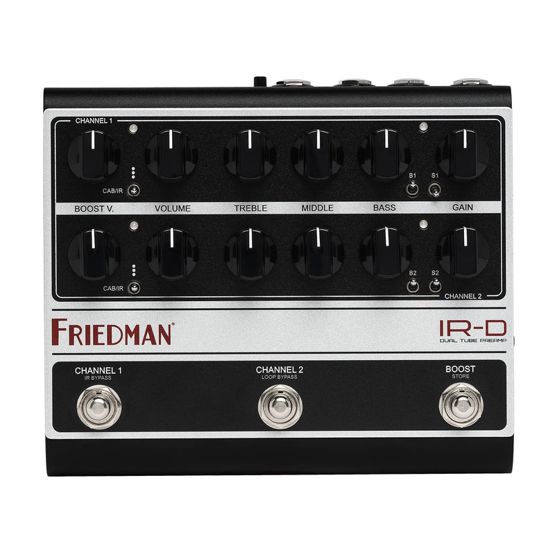 Friedman IR-D Dual-Channel High Voltage Tube Preamp DI + IR Pedal