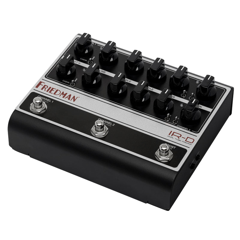 pedal preamp guitarra Friedman IR-D Dual-Channel High Voltage Tube Preamp DI + IR Pedal