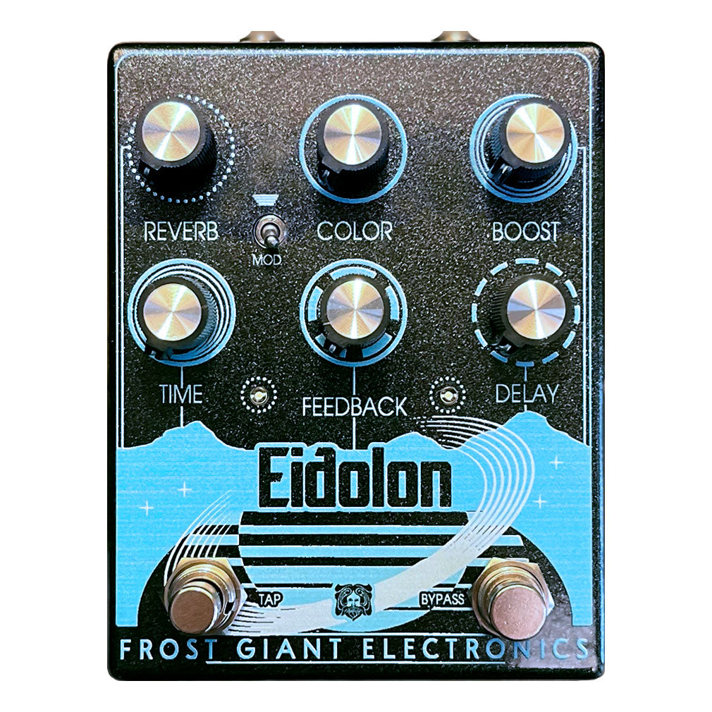 Frost Giant Electronics Eidolon Dave Davidson Signature Digital Delay Reverb and Boost Pedal