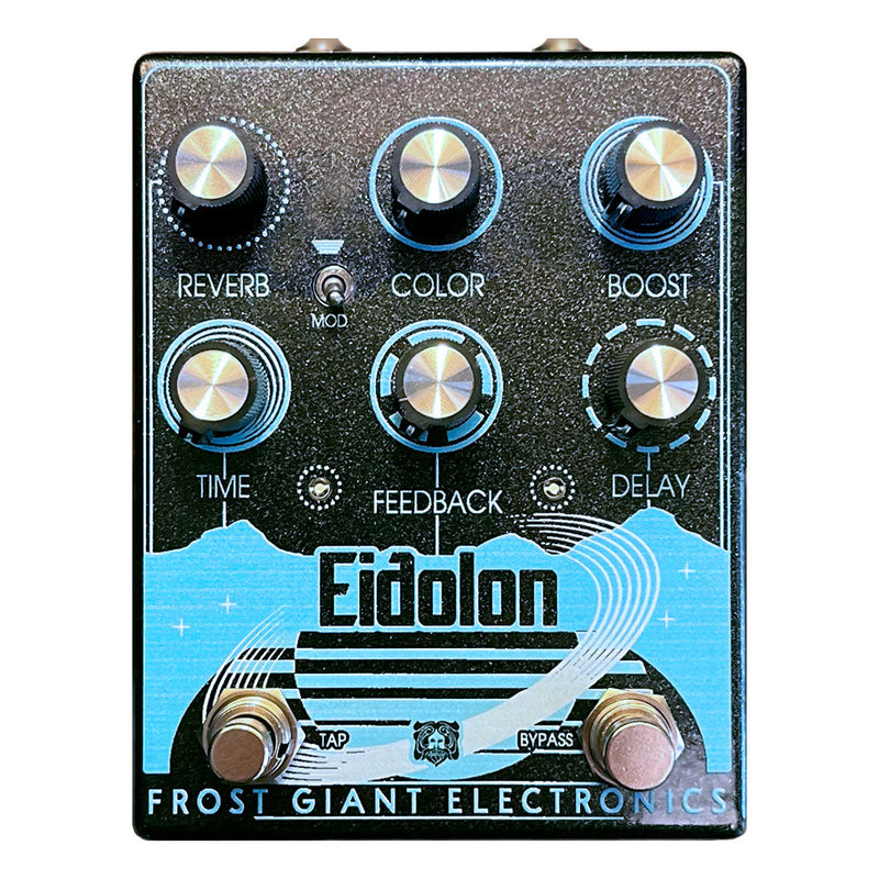 Frost Giant Electronics Eidolon Dave Davidson Signature Digital Delay Reverb and Boost Pedal