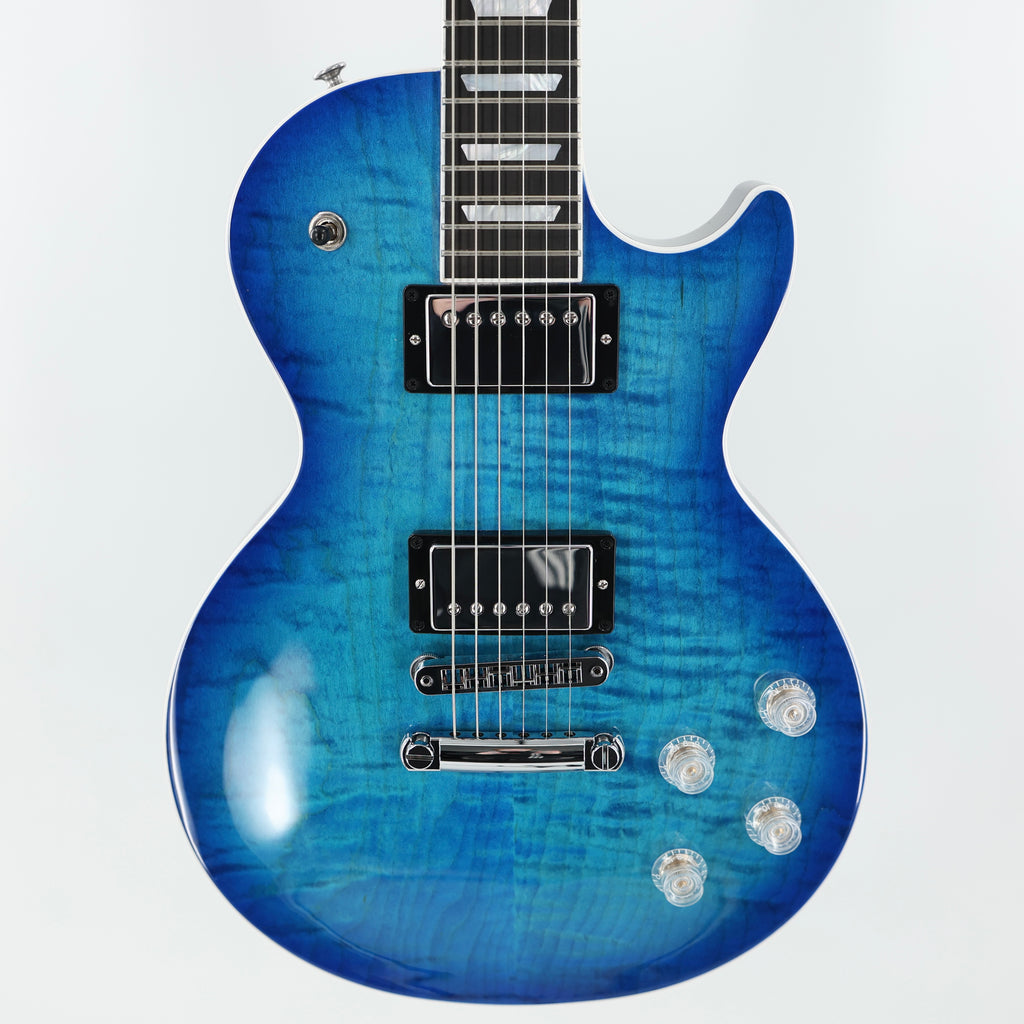 Gibson Les Paul Modern Figured Guitar w/ Hardshell Case - Cobalt Burst