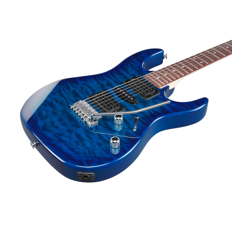 Ibanez GRX70QATBB GRX TBB – Motor City Guitar