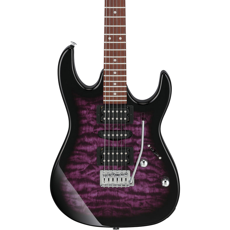 Ibanez GRX70QATVT GIO RX Guitar - Transparent Violet Sunburst