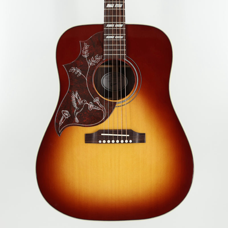 Gibson Hummingbird Studio Rosewood Left-handed - Satin Rosewood Burst