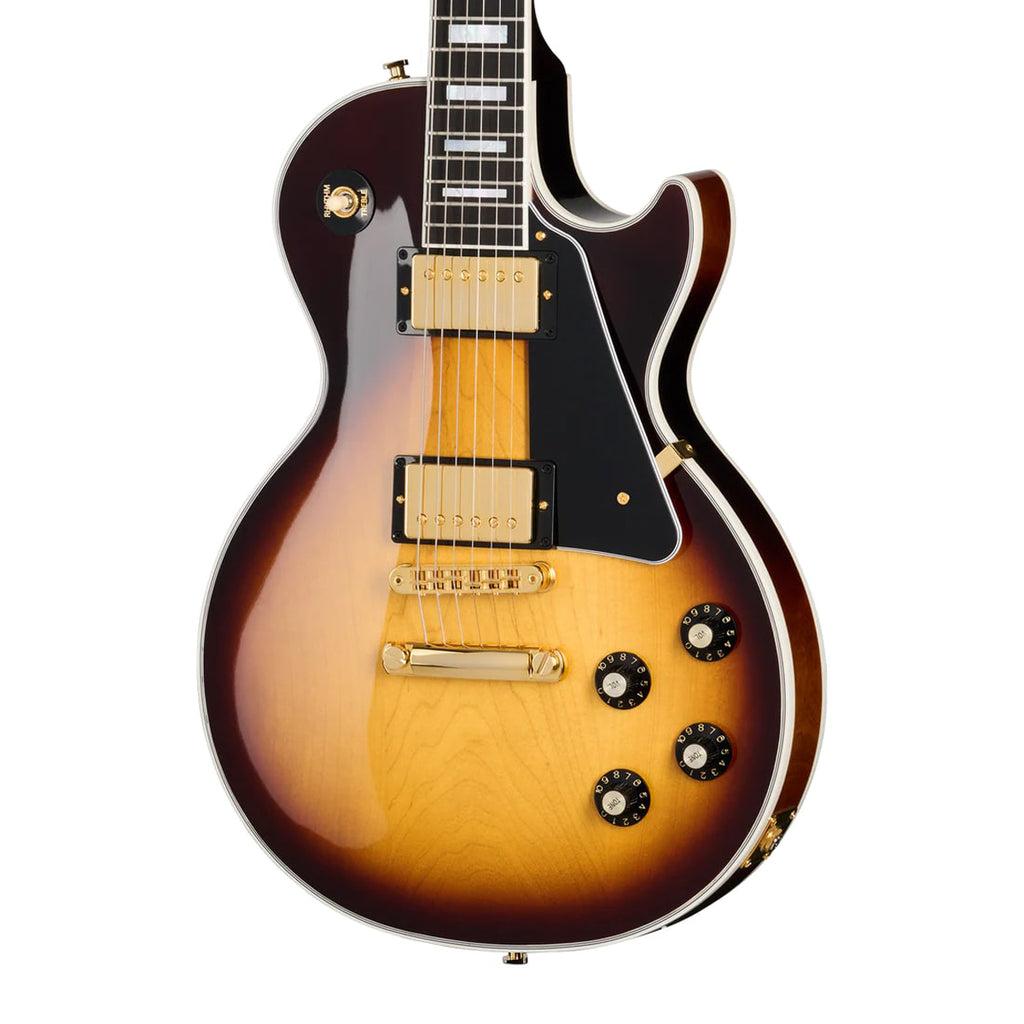 Gibson '70s Les Paul Custom Electric Guitar - Tobacco Burst