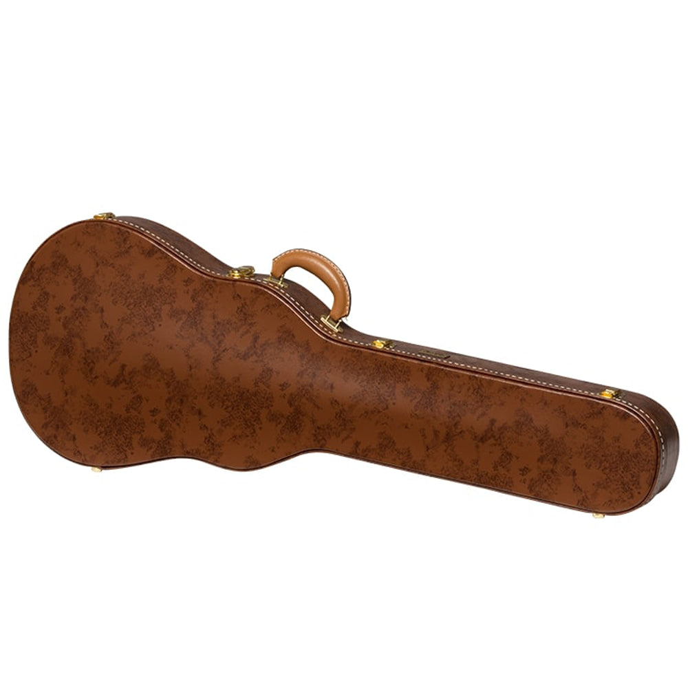 Gibson Lifton Historic 5-Latch Hardshell Case for Les Paul Guitars - Brown and Pink