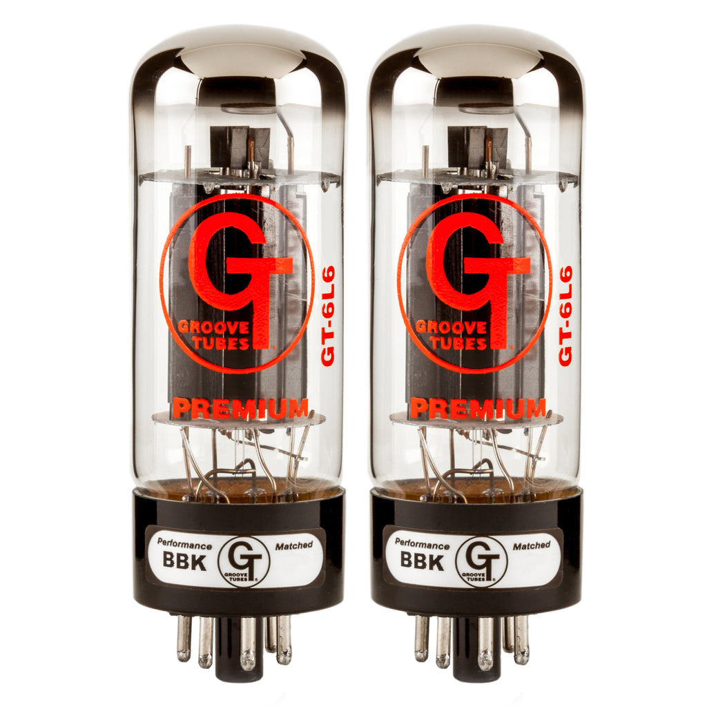 Groove Tubes GT-6L6S Select Power Tubes - Medium Duet