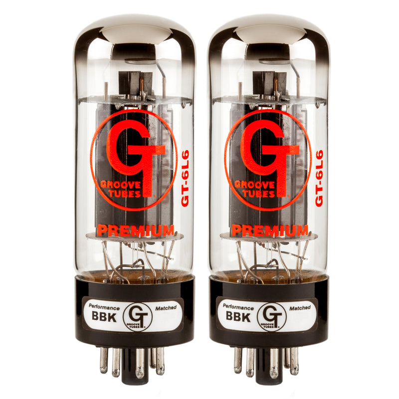 Groove Tubes GT-6L6S Select Power Tubes - Medium Duet